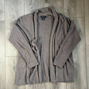 Grace cashmere open front cardigan 100% cashmere Womens Size 1X